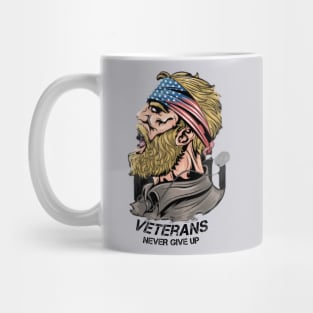 Veterans don't give up Mug